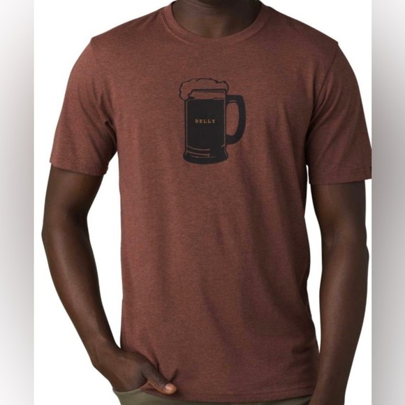 Prana Men’s Beer Belly Short Sleeve Tee - Picture 1 of 4